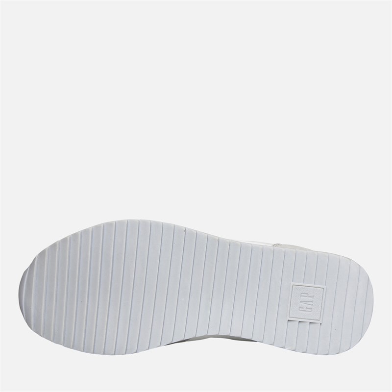 Womens Nashville Arch Logo Trainers White - Image 2
