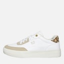 Womens Waco Trainers White Leopard