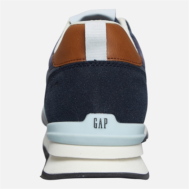 Mens Run Spirit City Trainers Navy - Image 3
