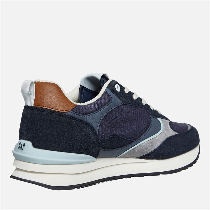Mens Run Spirit City Trainers Navy - Image 5