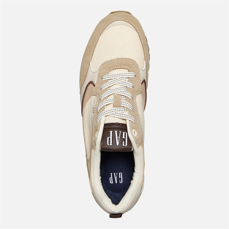Mens Run Spirit City Trainers Sand - Image 4