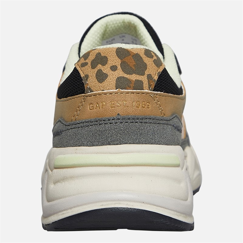 Womens Marathon Trainers Black - Image 3