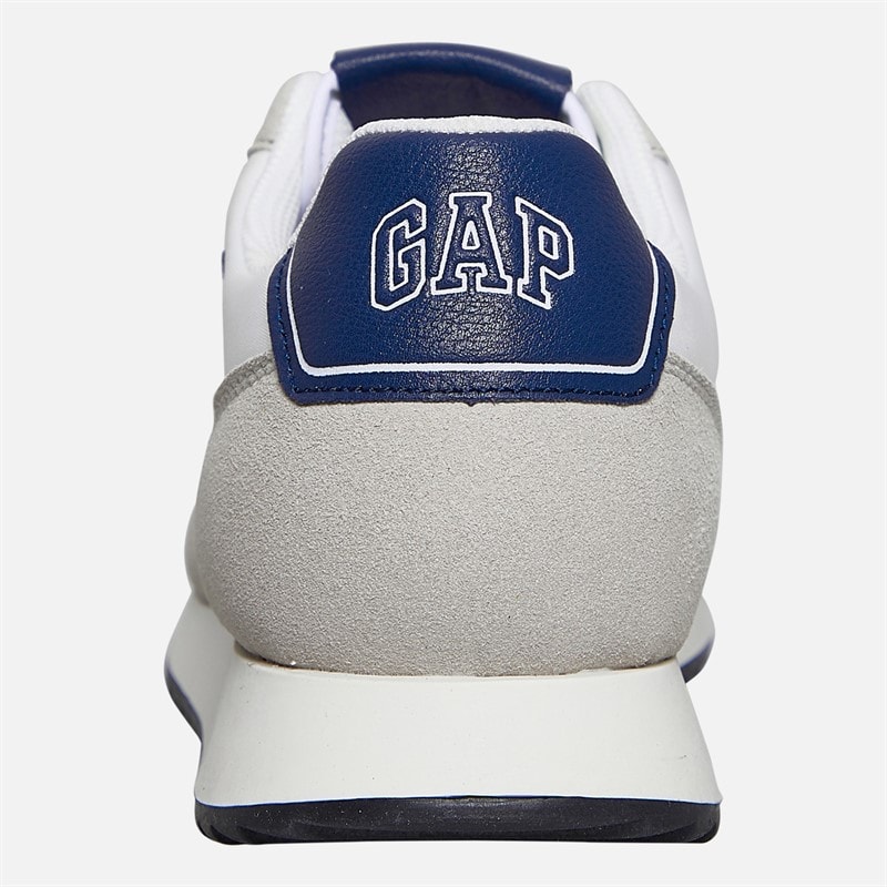 Mens Nashville Arch Logo Trainers White - Image 3