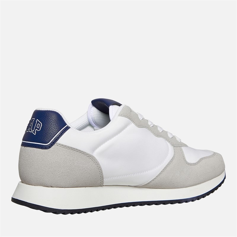 Mens Nashville Arch Logo Trainers White - Image 5