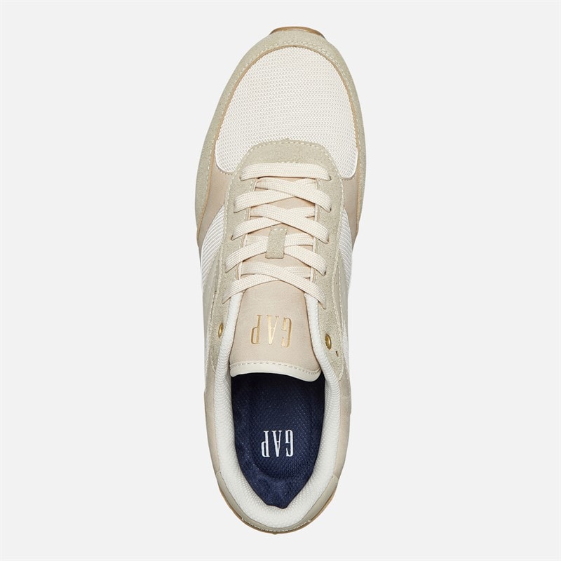 Mens Queens Trainers Sand - Image 4