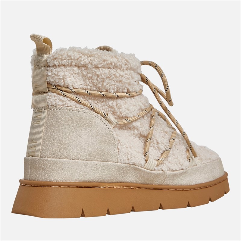 Womens Richmond Winter High Snow Boots Sand - Image 5