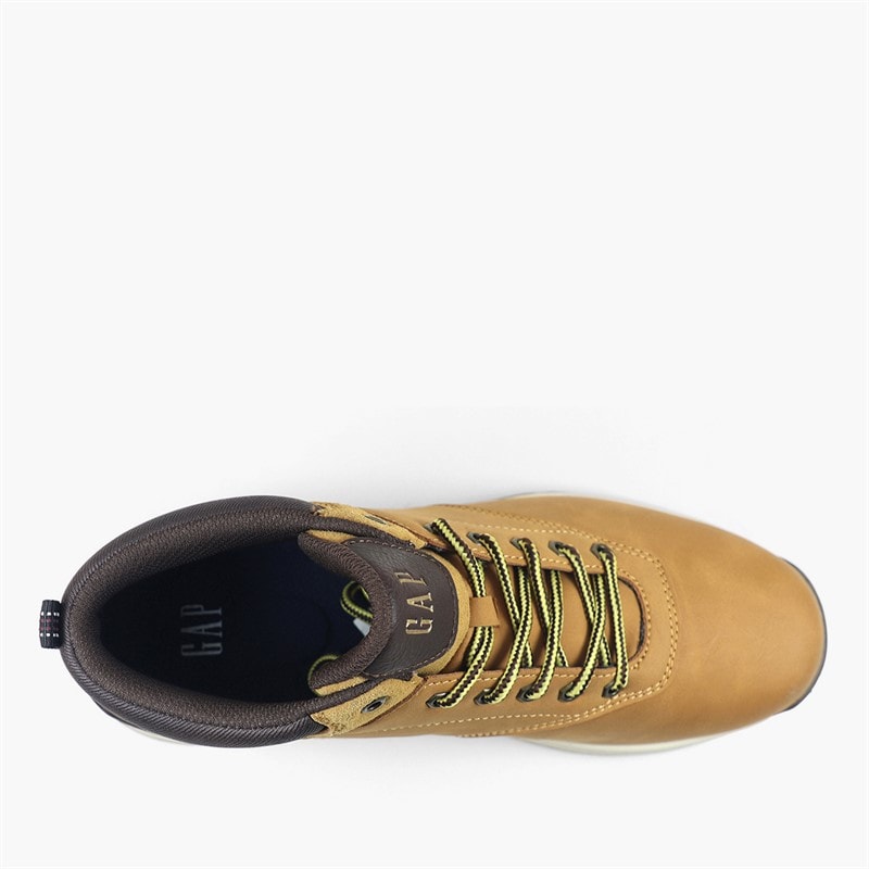 Mens Cross Boots Tan - Image 4