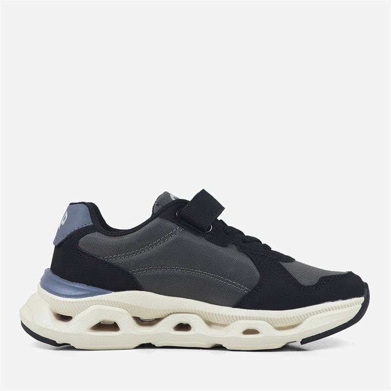 GAP Boys San Francisco Trainers Black/Charcoal Grey - Image 5