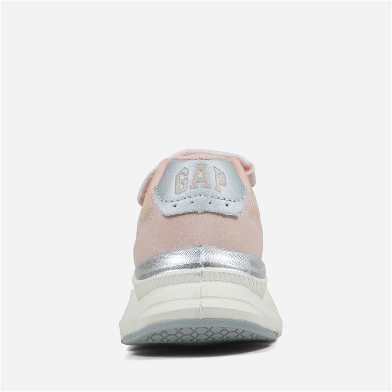GAP Girls San Francisco Trainers Pink/Silver - Image 3