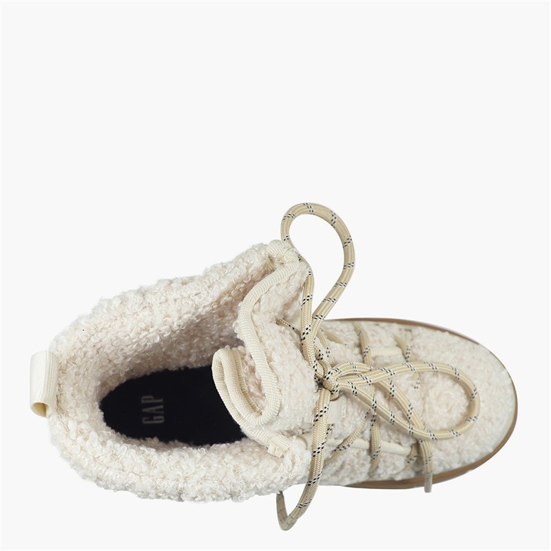 Girls Richmond High Snow Boots Sand - Image 4