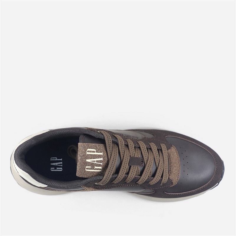 Mens Run Gold Trainers Praline - Image 4