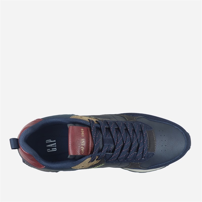 Mens Genesi G1 MX Trainers Navy - Image 4