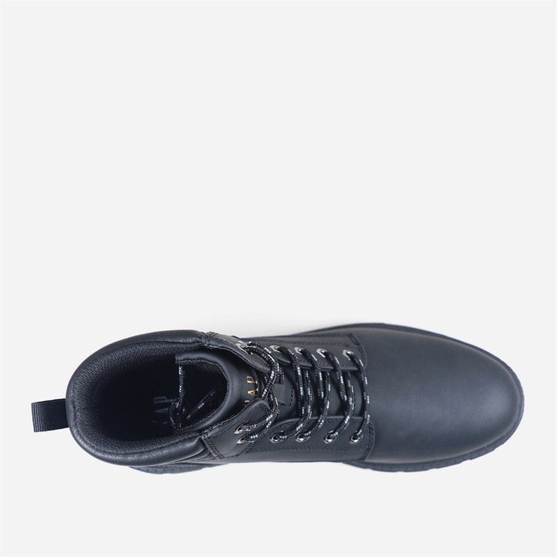 Mens Oregon Boots Black - Image 4
