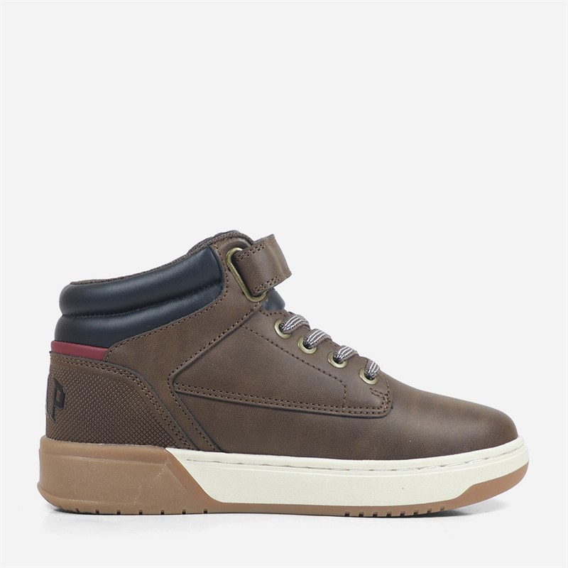 GAP Boys Travis Mid Trainers Brown/Black - Image 5