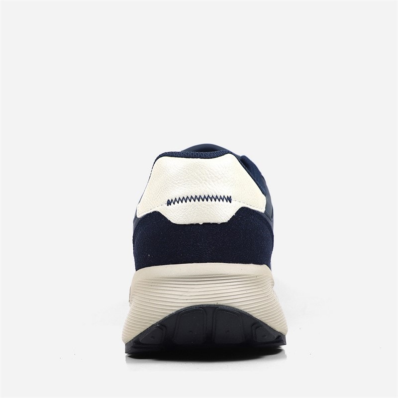 Mens Run Gold Trainers Navy - Image 3