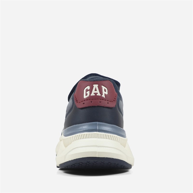 GAP Boys San Francisco Trainers Navy/Blue/Red - Image 3