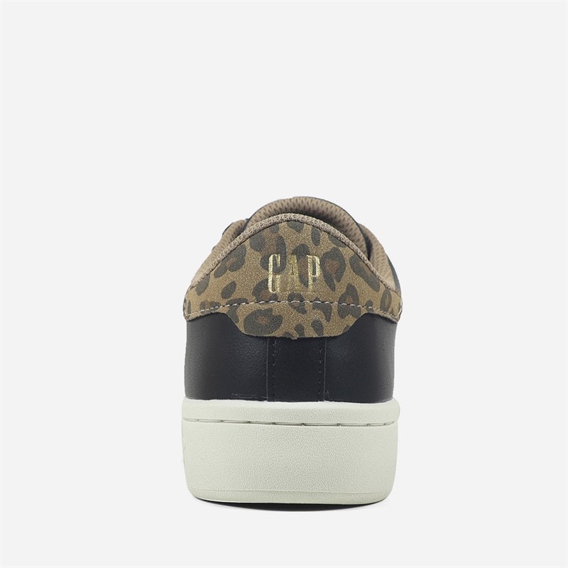 Womens Sun LTX Trainers Black Leopard - Image 3