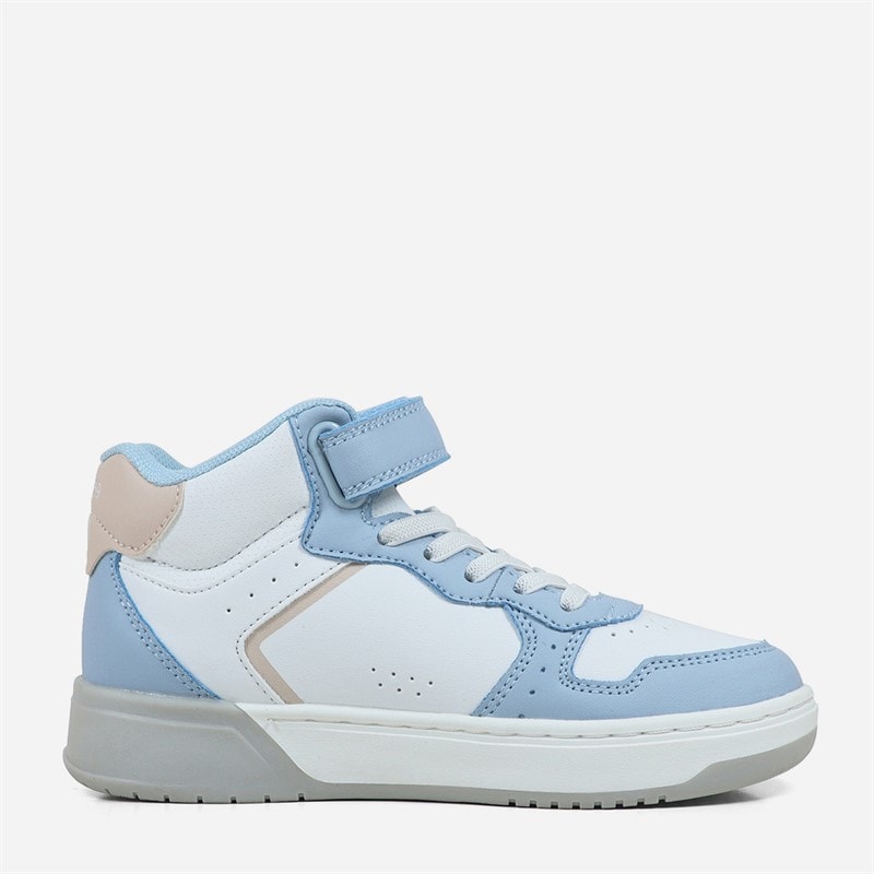 GAP Girls Chicago Mid Trainers Blue/White/Pink - Image 5