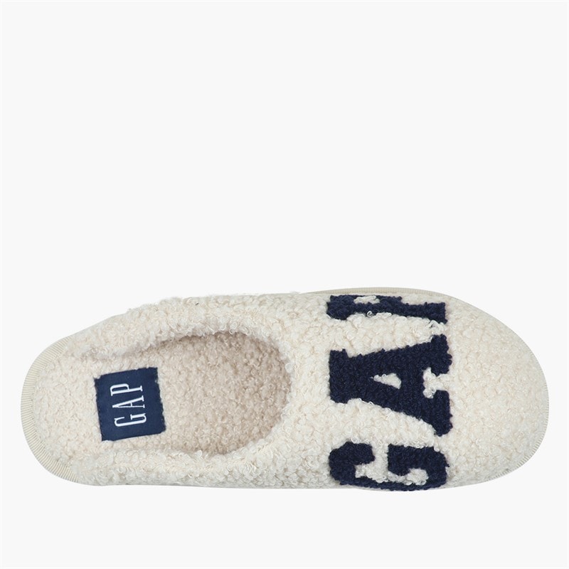 Womens Plano II Slippers Off White - Image 4