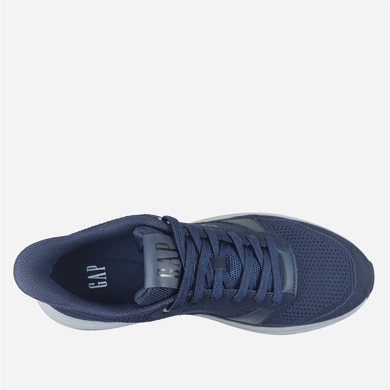 Mens Mertopole II Trainers Navy - Image 4