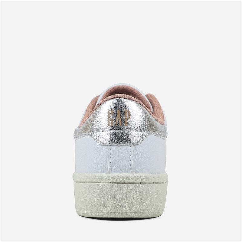 Womens Sun LTX Trainers White/Silver - Image 3