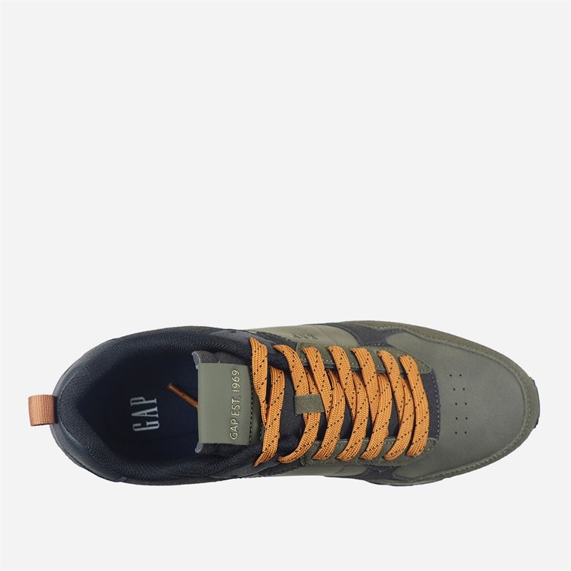 Mens Genesi G1 MX Trainers Olive - Image 4