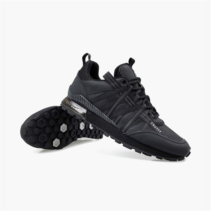 Mens Fearia Trainers Black - Image 4