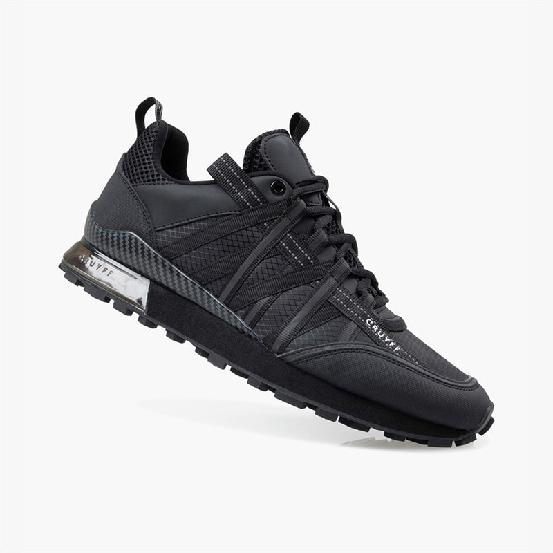 Mens Fearia Trainers Black - Image 5