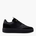 Mens Terra Court Trainers Black/Gold