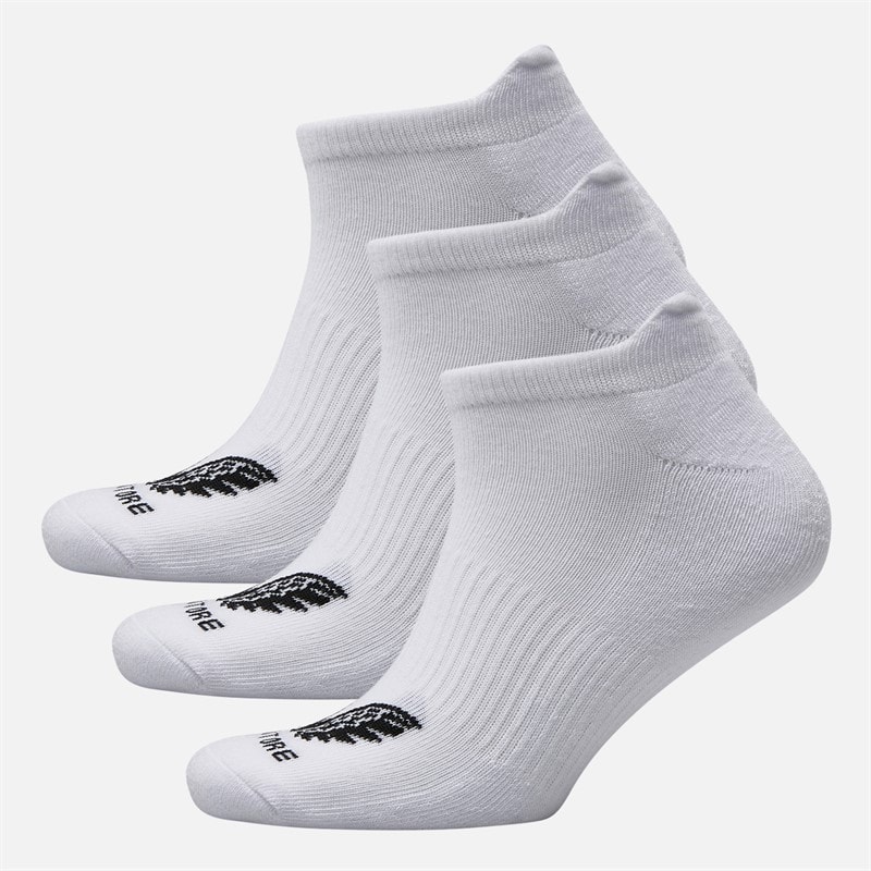 Castore Three Pack No Show Socks White
