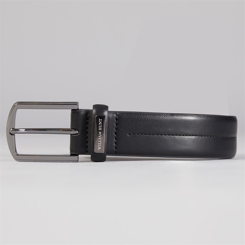 Mens Centre Stitch Belt Black - Image 1