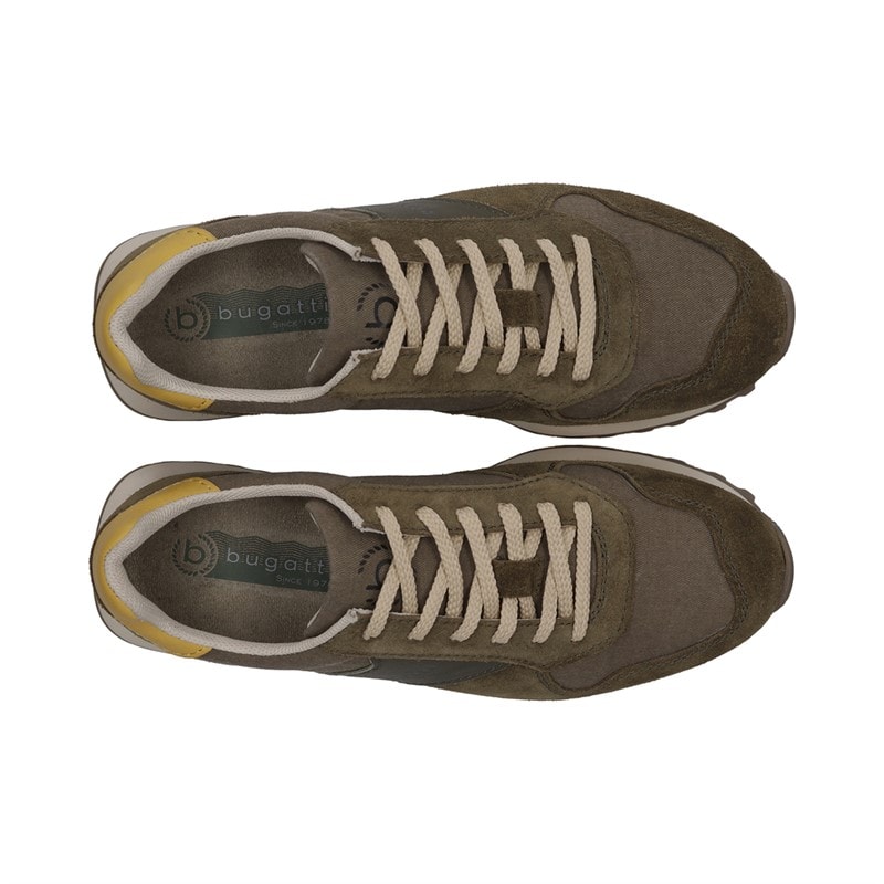 Mens Bierman Trainers Dark Green/Dark Green - Image 3
