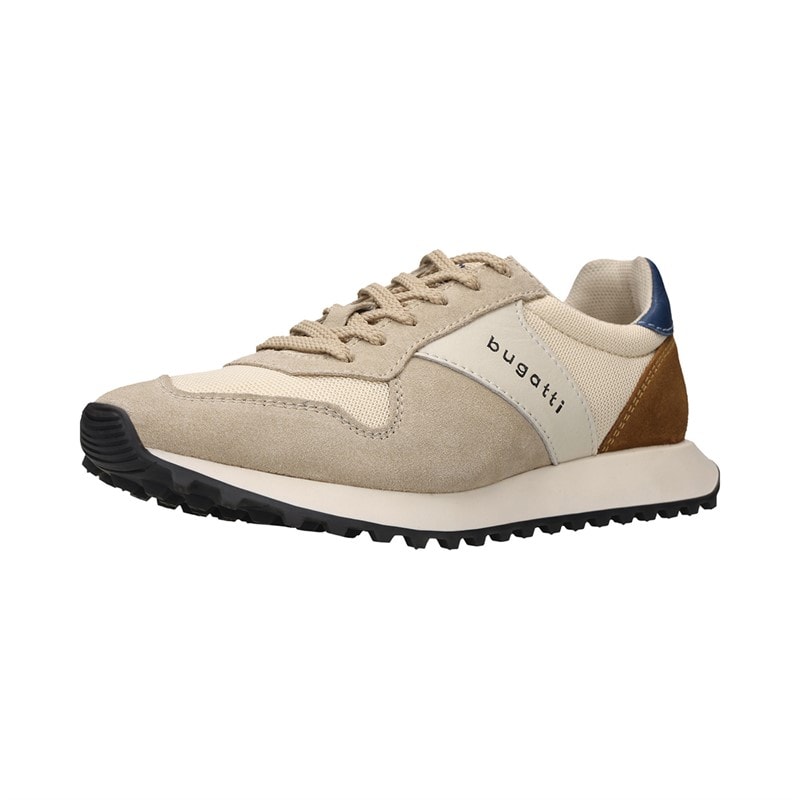 Mens Bierman Trainers Beige/Beige - Image 2