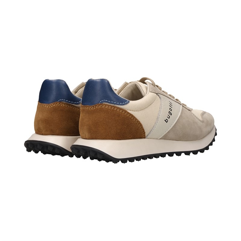 Mens Bierman Trainers Beige/Beige - Image 4