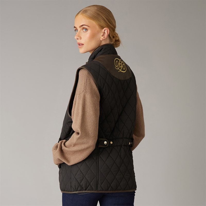 Womens Eclipse Gilet Black - Image 2