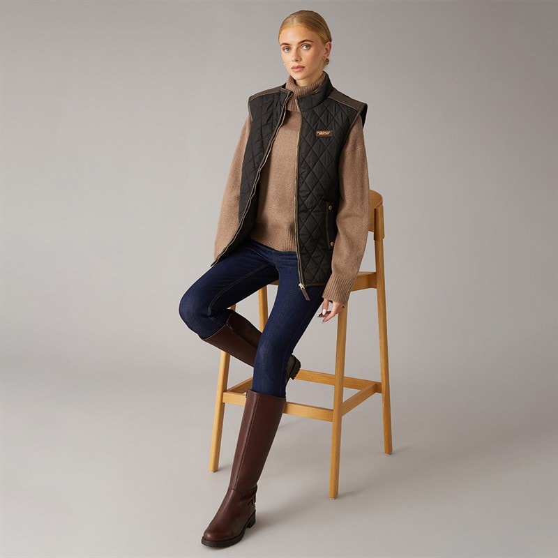 Womens Eclipse Gilet Black - Image 4