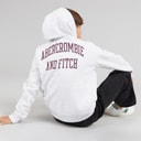 Boys Hoodie Anf Light Grey Heather