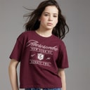 Girls Crest T-Shirt Fig