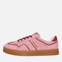 Womens Greenwich Suede Trainers Tahiti Berry