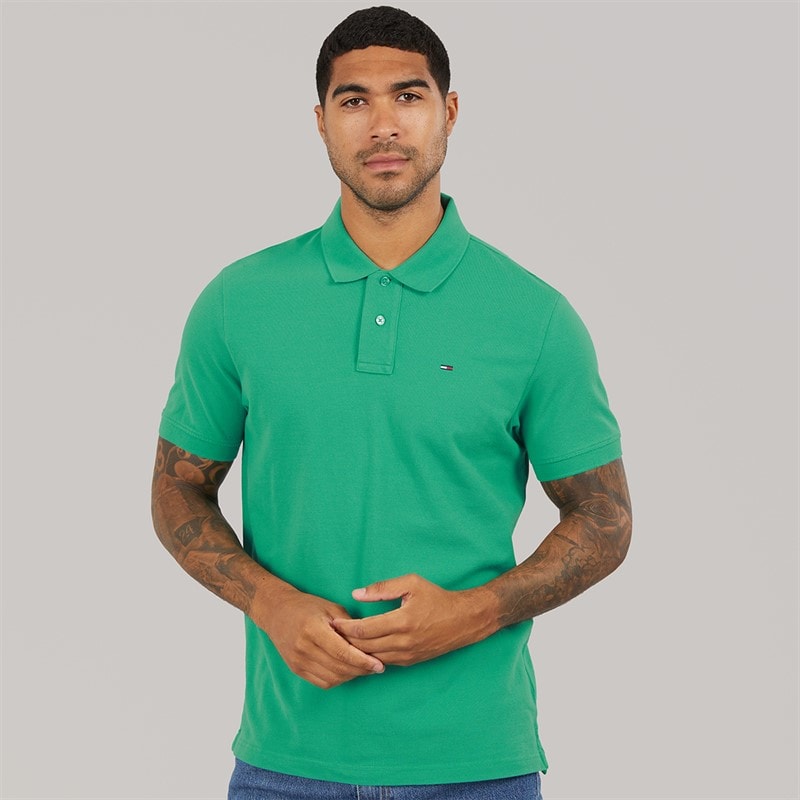 Mens Polo Shirt Bahama Green - Image 1
