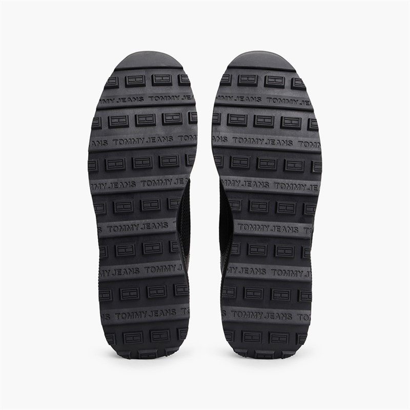 Mens Technical Runner Trainers Black - Image 2