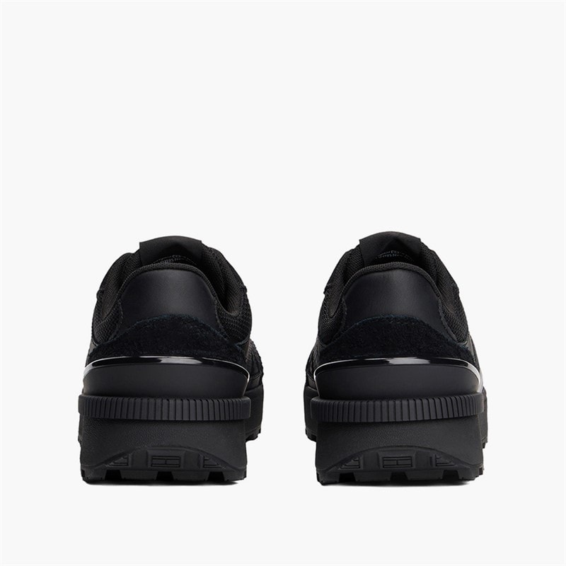 Mens Technical Runner Trainers Black - Image 3