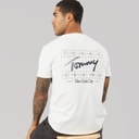 Mens Sign Flag T-Shirt Ecru