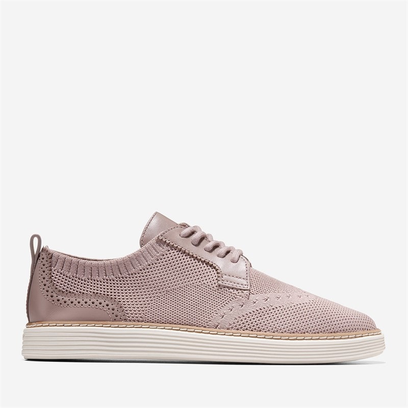 Cole Haan Womens Original Grand Camarin Stitchlite Oxford Shoes Ivory