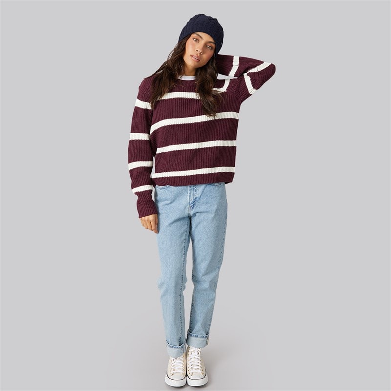 Womens Jasmine Knit Crew Neck Fig - Image 4