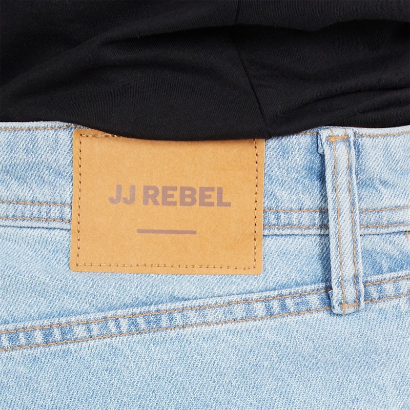 Mens Roxan Relaxed Fit Jeans Light Blue - Image 3