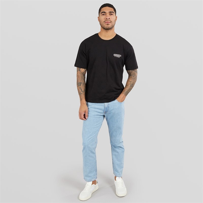 Mens Roxan Relaxed Fit Jeans Light Blue - Image 4