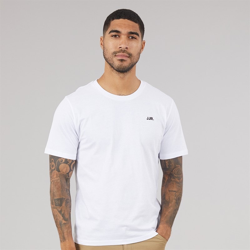 Mens Five Pack Logo T-Shirts White/Black/Sky Captain/Roasted Cashew/Grape Leaf - Image 3