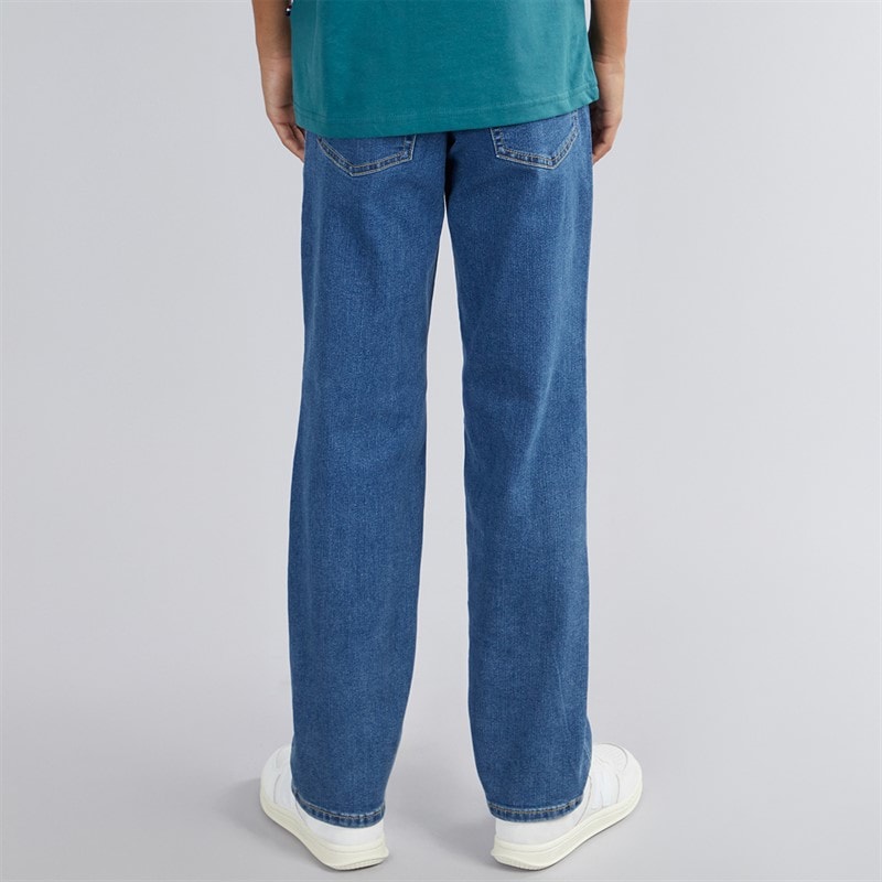 Boys Noah Regular Fit Jeans Mid Blue - Image 2