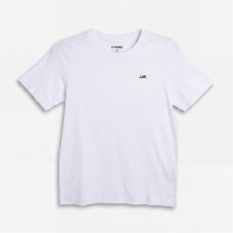 Boys Three Pack T-Shirts Black/White/Vintage Indigo - Image 2